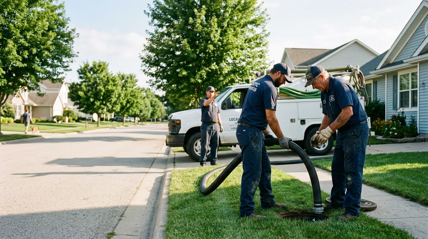 Septic Tank Pumping in Illinois near me